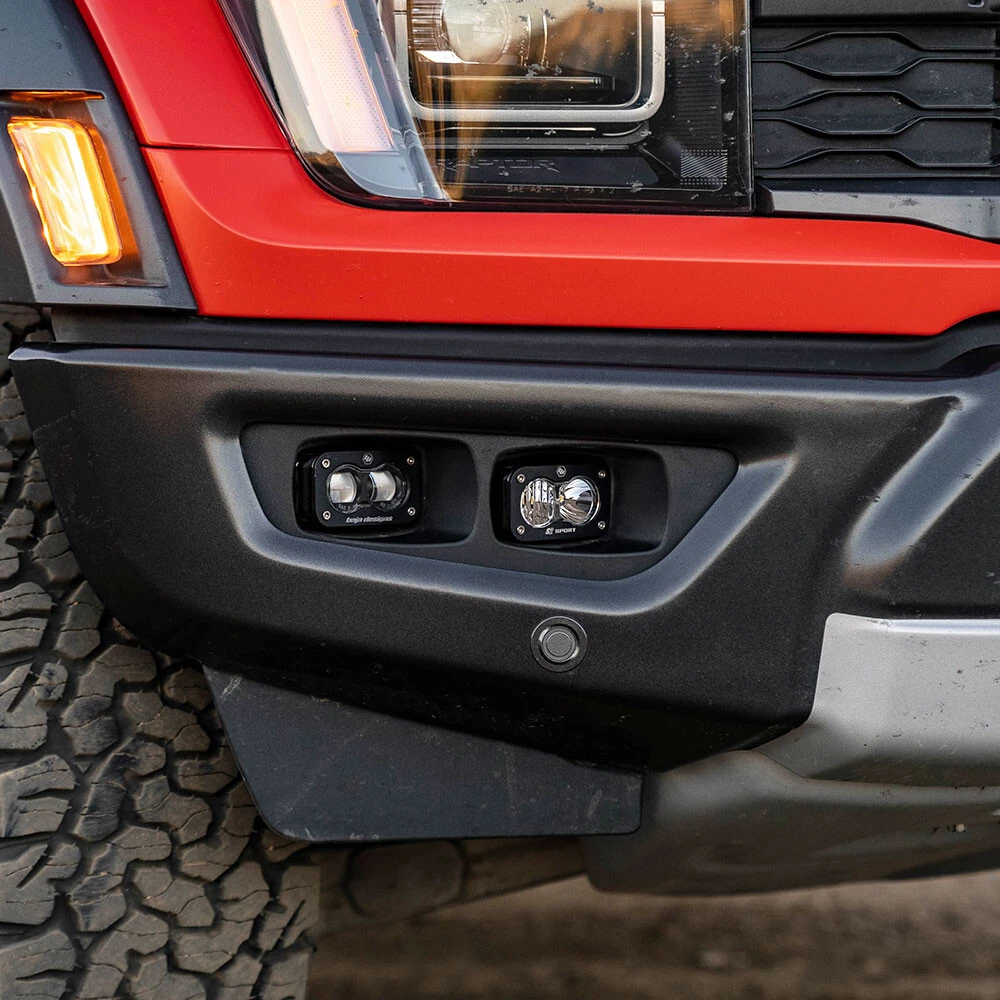 Off-road truck equipped with Baja Designs lighting