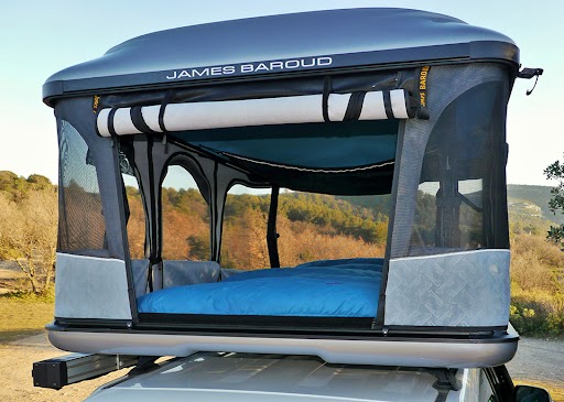 James Baroud Frontier Odyssey rooftop tent installed