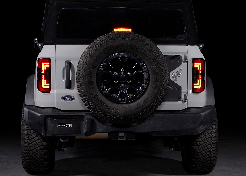 Morimoto 21+ Bronco XB LED Tail Lights, Red - LF751 | Offroad Alliance