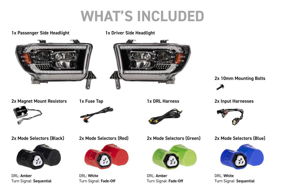 Morimoto XB Evo Headlights - LF2-533 | Offroad Alliance