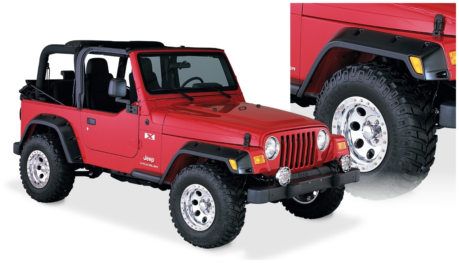 Bushwacker 10917-07 Pocket Fender Flares | Offroad Alliance