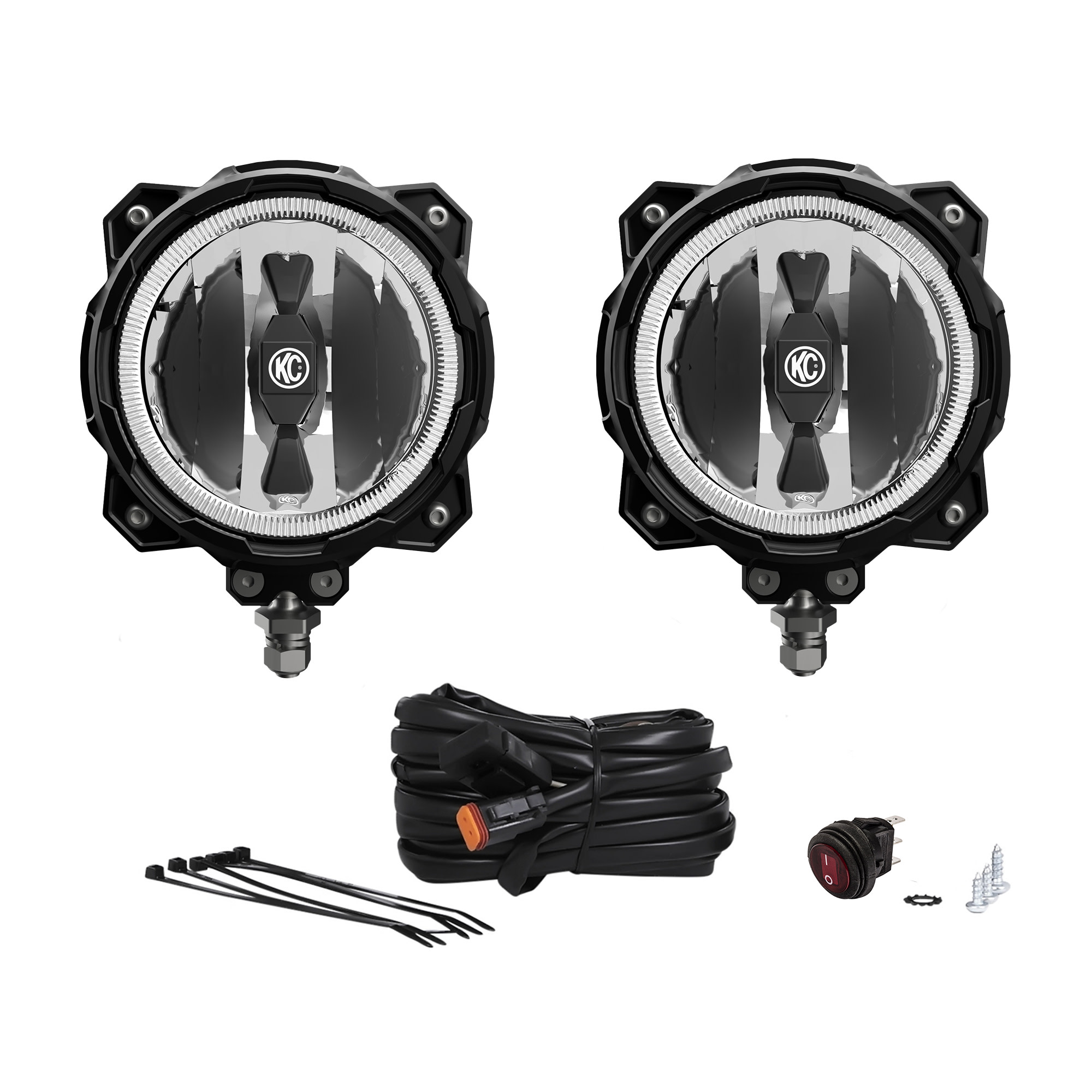 Gravity LED Pro6 Single Spot Beam Pair Pack System 91301