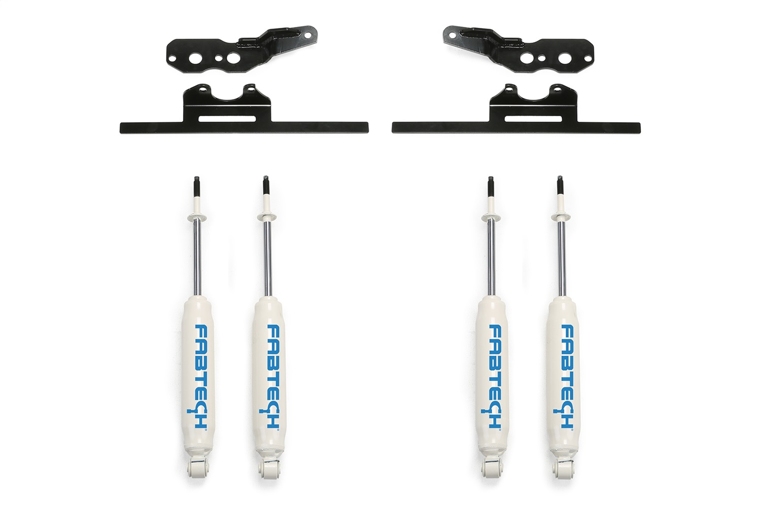 Fabtech - FTS21241 Dual Shock System | Offroad Alliance
