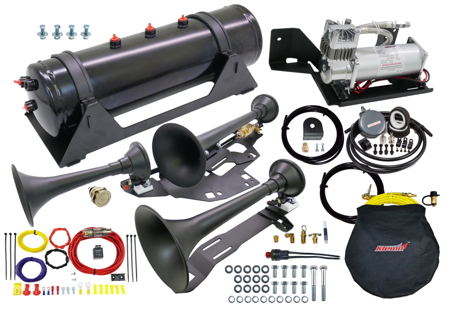 Kleinn RPTR-734 RAPTOR 73O TRAIN HORN | Air Horn Compressor Kit
