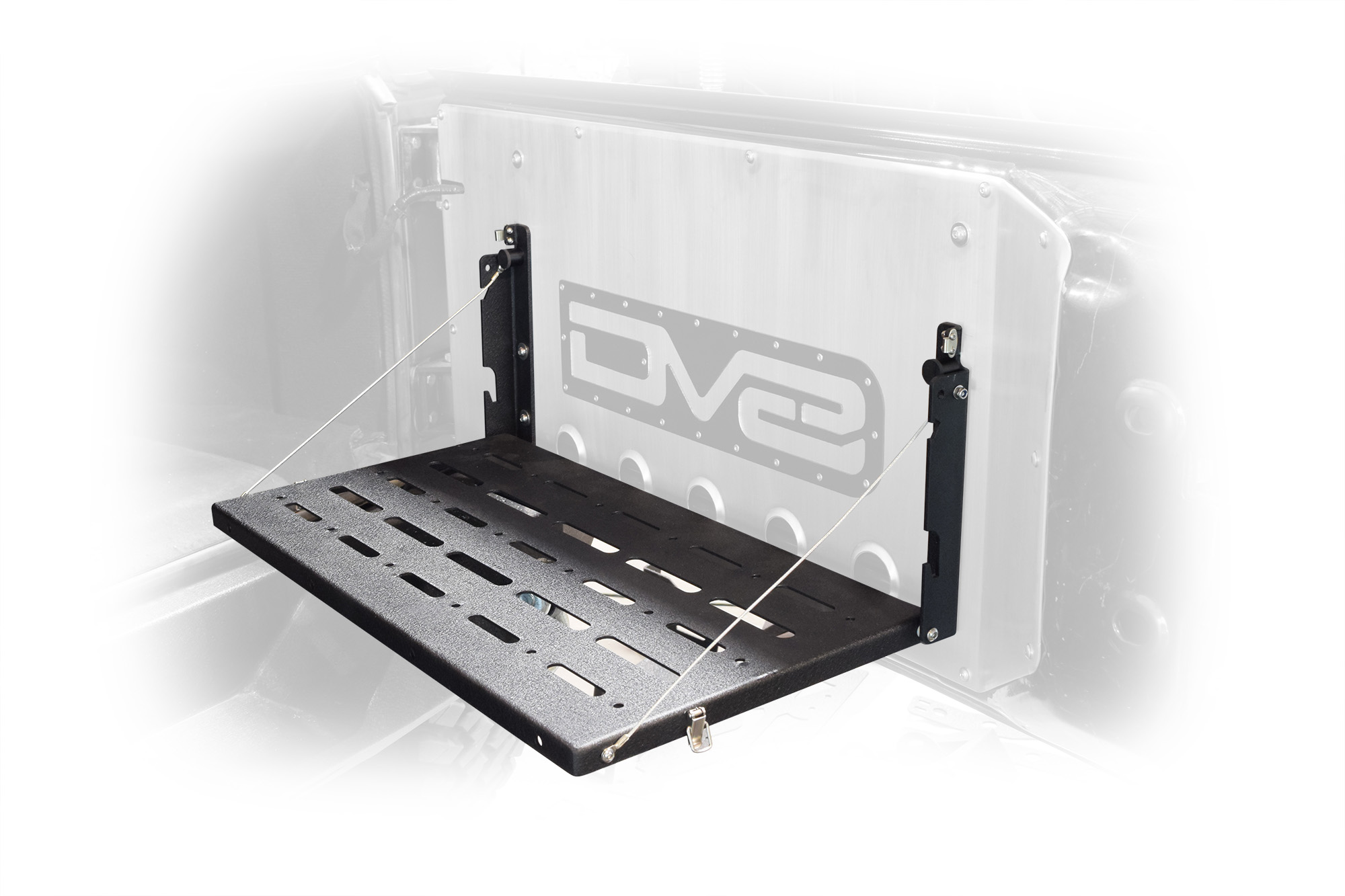 CRASH GATE PUTRA Ⅱ TABLE 800 DV8 Tailgate Mounted Trail Table 07-18 Jeep JK - TTJK-01 | Offroad