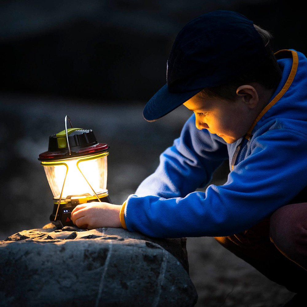【ON-U LIFE】Golzero Lantern Hanger shelf Lighthouse 600 Camping Lantern, Hand Crank & USB Power Hub | Goal Zero