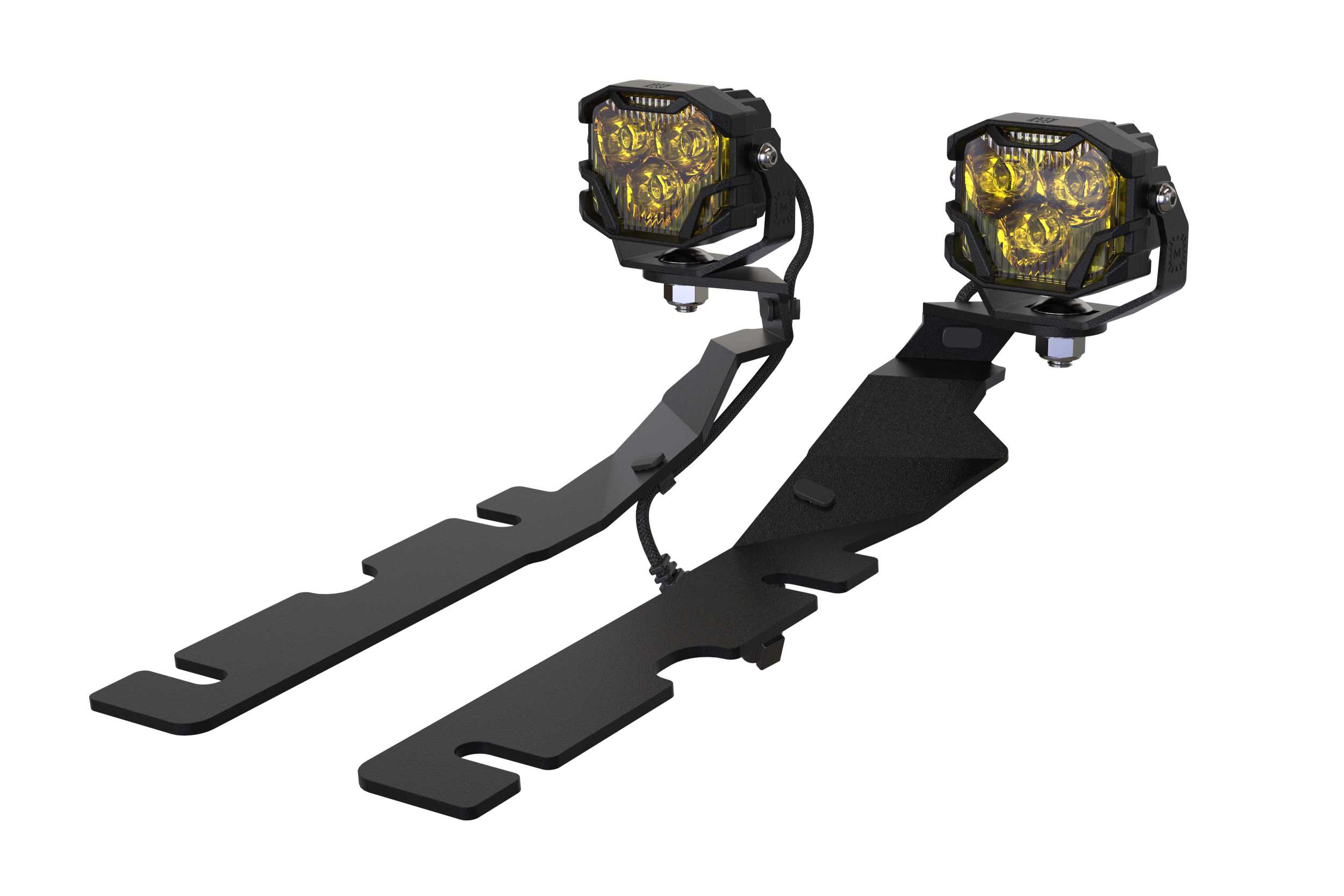 Morimoto A-Pillar Light Brackets: 09-18 Ram - BAF033 | Offroad