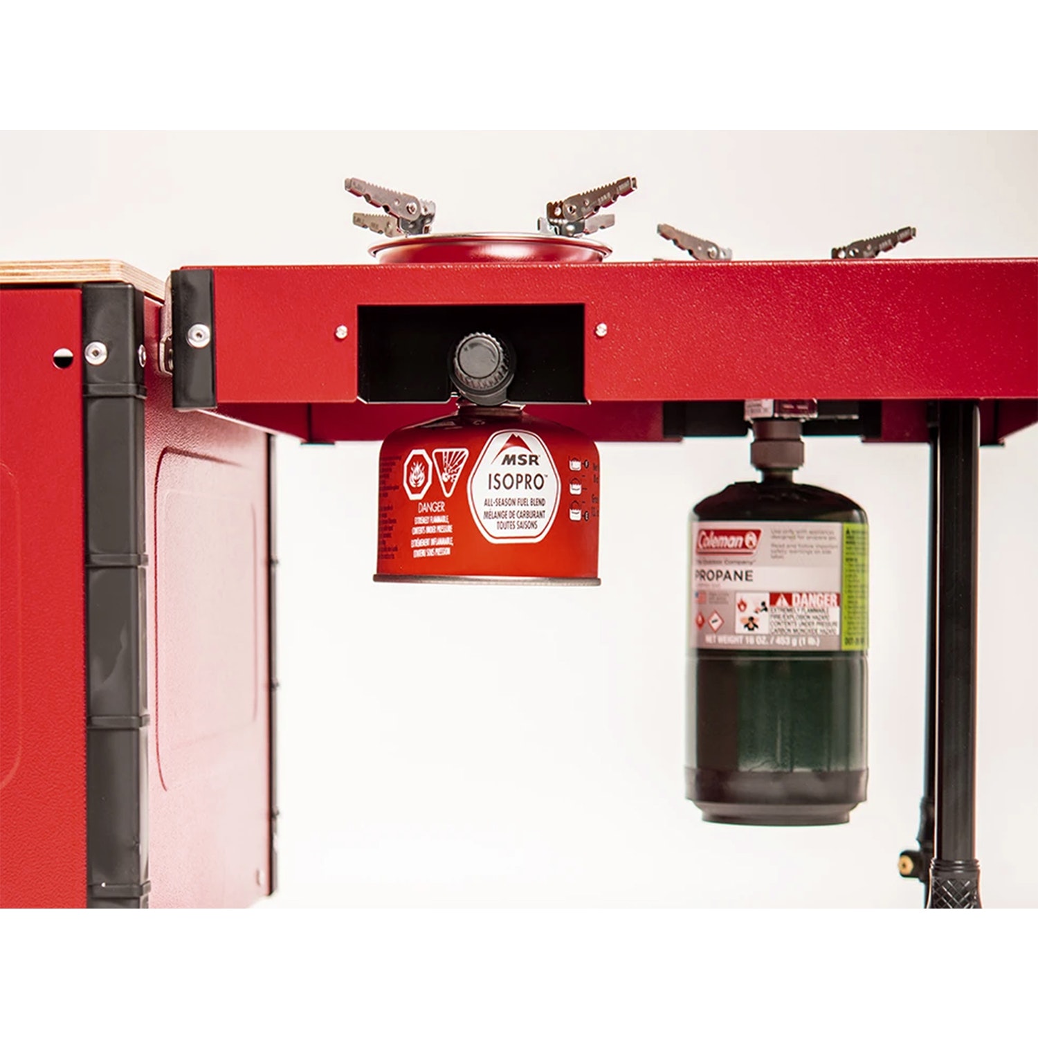 iKaMPER AIOKS アイオクス キッチンツール　キャンプギア iKamper Red Aioks Portable Camp Kitchen - MB004-001 | Offroad Alliance