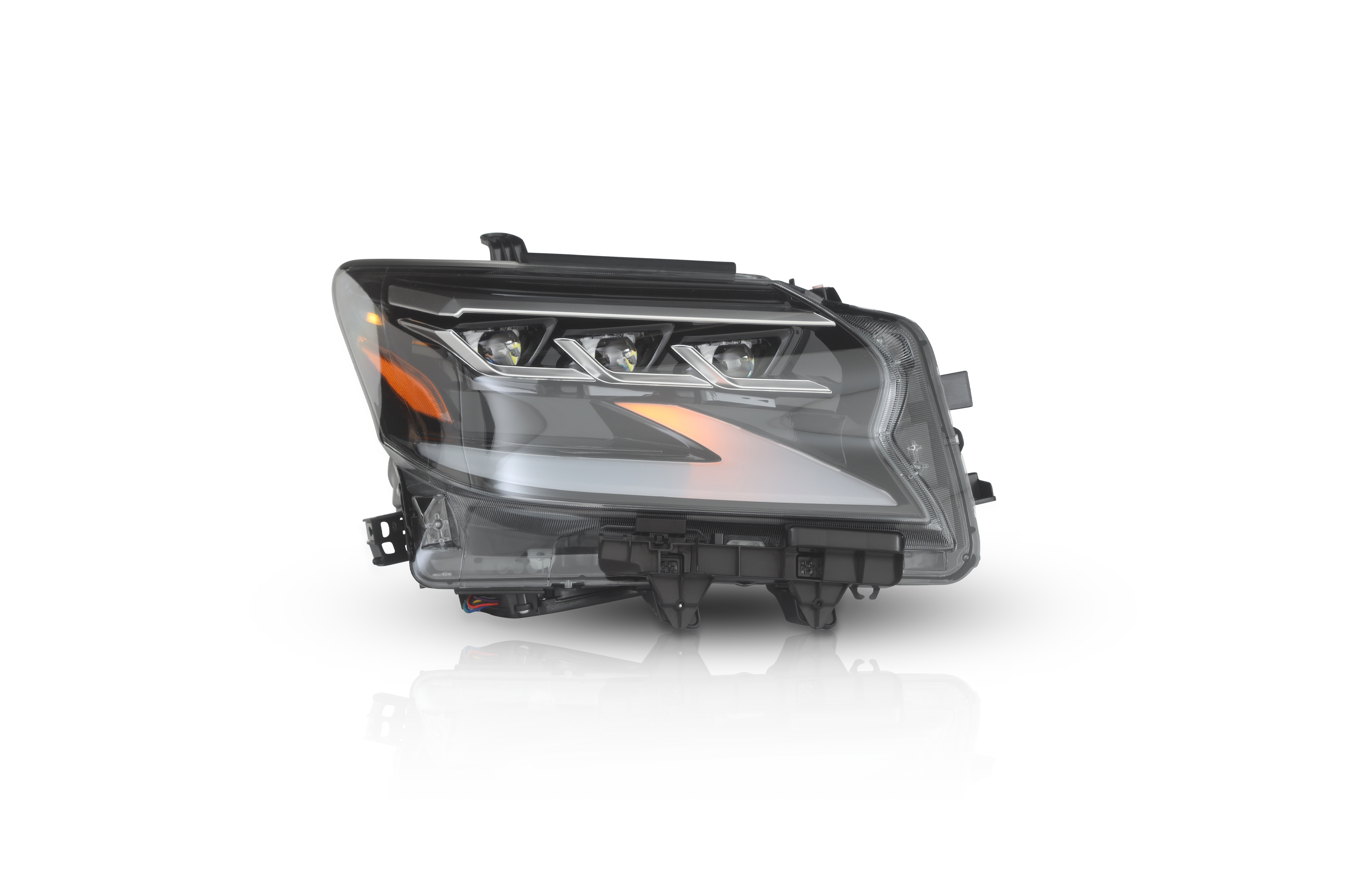 Attica 4x4 SOL Series Lexus 14-21 GX460 LED Projector Headlight  w-Sequential Turn Signal - CHATT-LXGX14-GBC