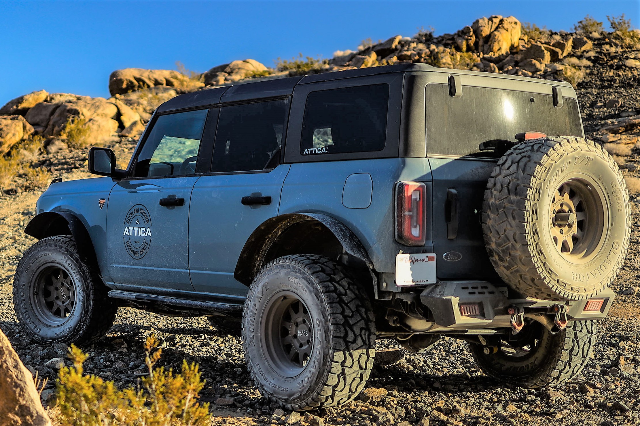 Attica 4x4 - ATTFB01H101-BX-R | Rear Fender Flares | Offroad Alliance
