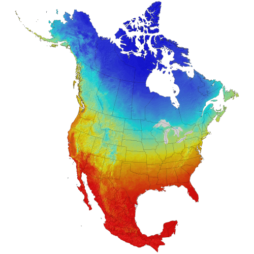 SPD Thermostats Temperature Map