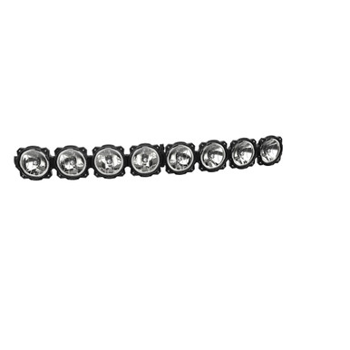 KC HiLiTES 50" Pro6 Gravity LED 8-Light Curved Light Bar System, 160W Combo Beam - 91398