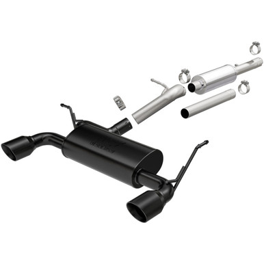 Magnaflow ブラック マフラー Magnaflow 19327 Street Series Black Cat-Back System | Offroad Alliance
