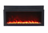 Amantii Panorama 60" Extra Slim Built-In Indoor/Outdoor Electric Fireplace