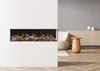 Amantii Tru-View 50" 3 Sided Smart Electric Fireplace