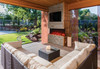 Amantii TRU-VIEW 60" 3 Sided Indoor/Outdoor Electric Fireplace