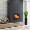 Supreme Astra 24 Clean Face Zero-Clearance Wood Burning Fireplace