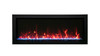 Amantii Panorama Series Slim 60" Built-In Electric Fireplace