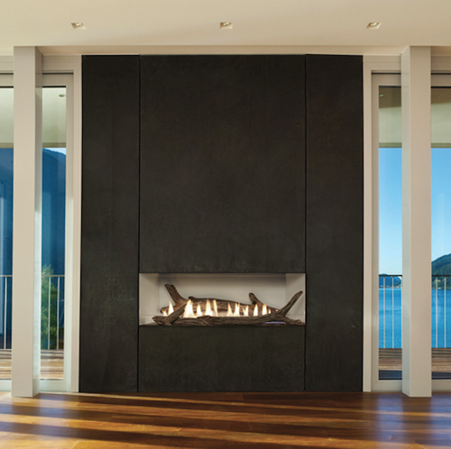 Empire Boulevard Linear Vent Free Fireplace With Barrier 48 Intermittent Pilot Thermostat Remote 32 000 Btu Embers Fireplaces Outdoor Living