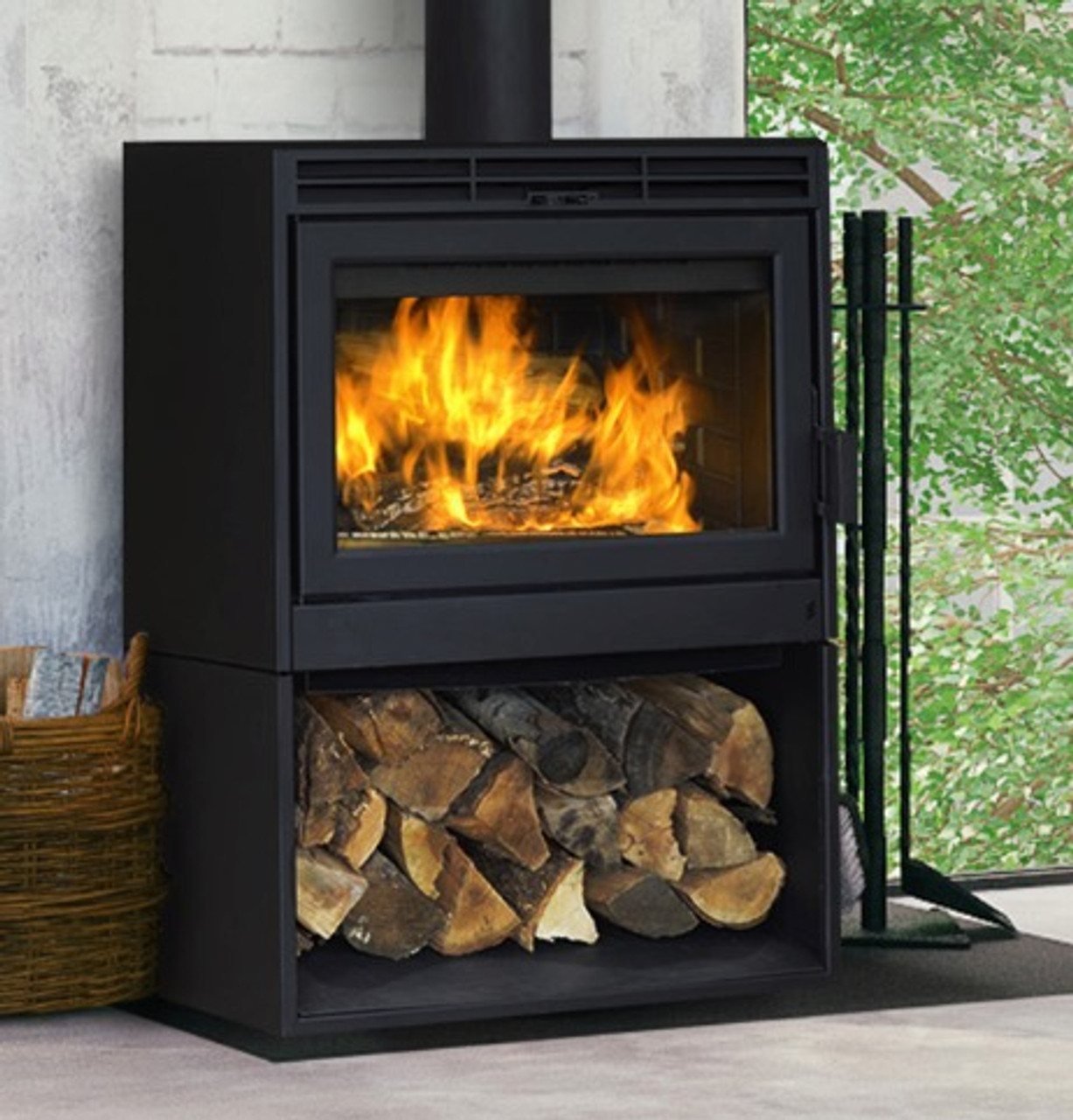 Buy Supreme Novo 38 Free Standing Wood Burning Stove | Embers Living