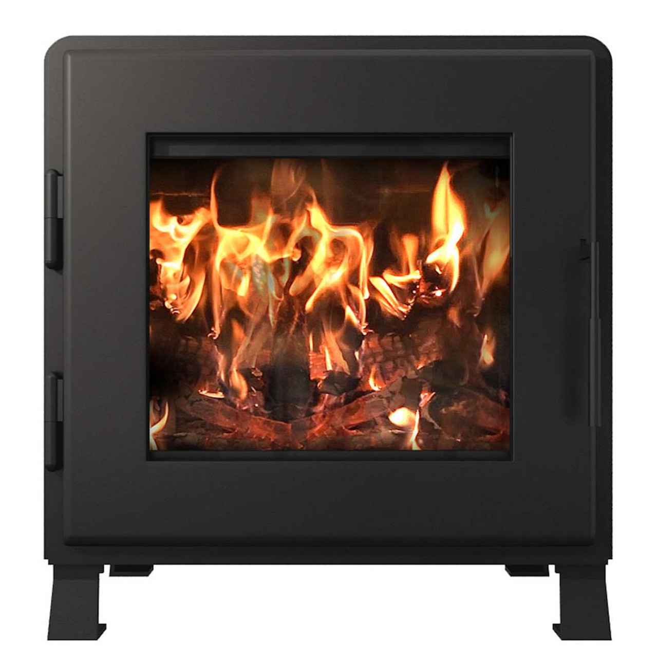 MF Fire Nova 2 Wood Burning Stove - Satin Black