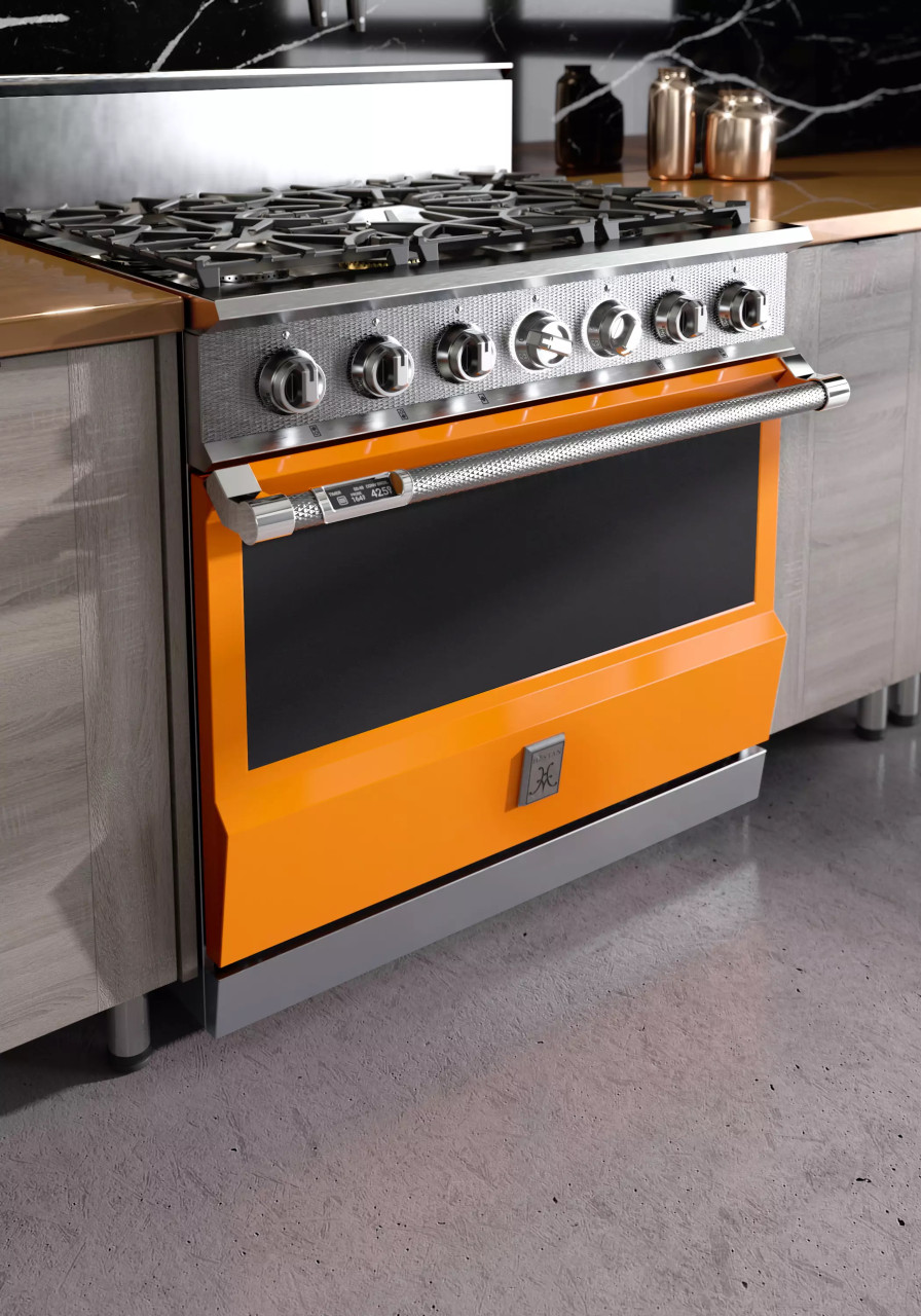 Hestan 48 KRD Series Dual Fuel Range with Griddle