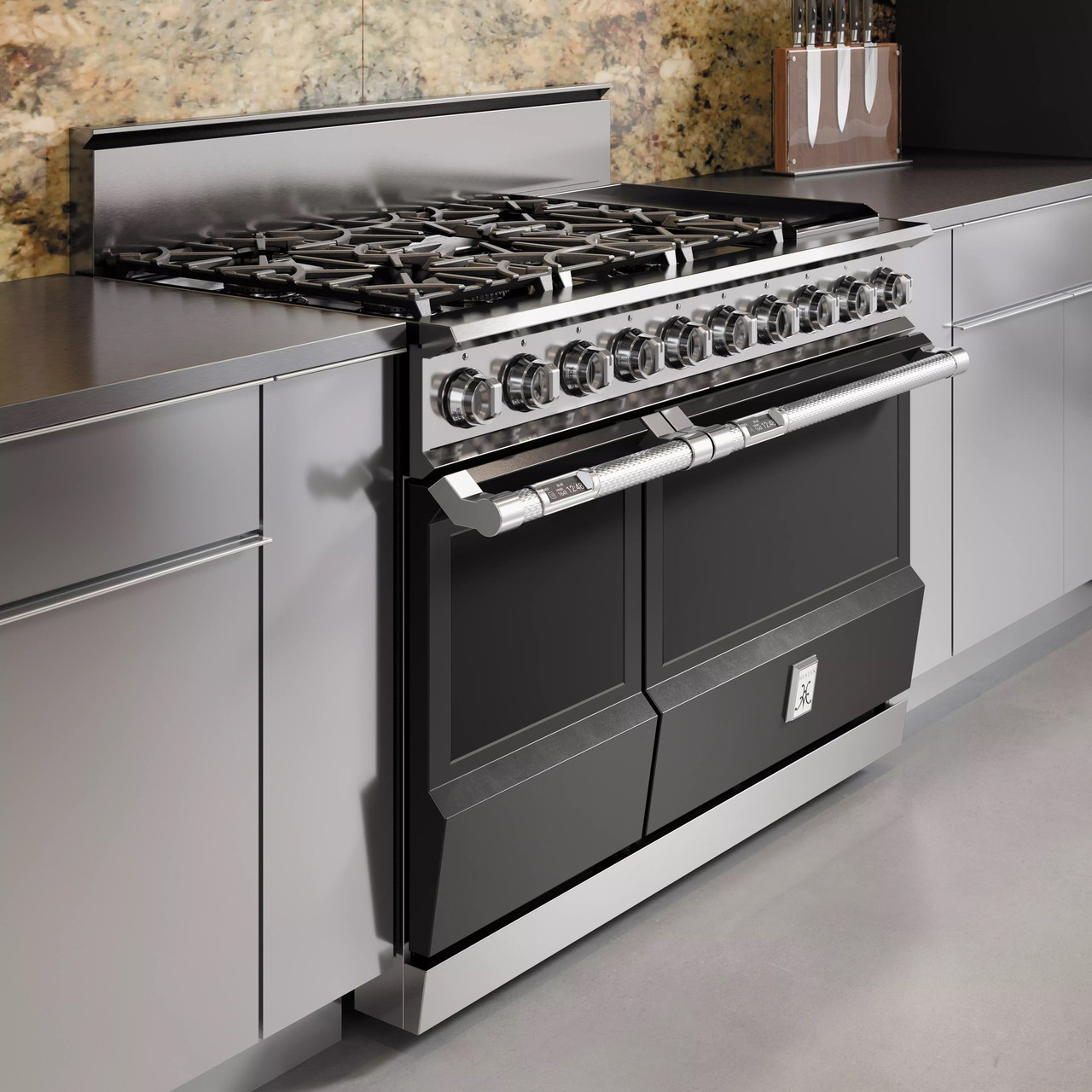 Black Diamond 36 Natural Gas Range w/ Griddle & 2 Burners