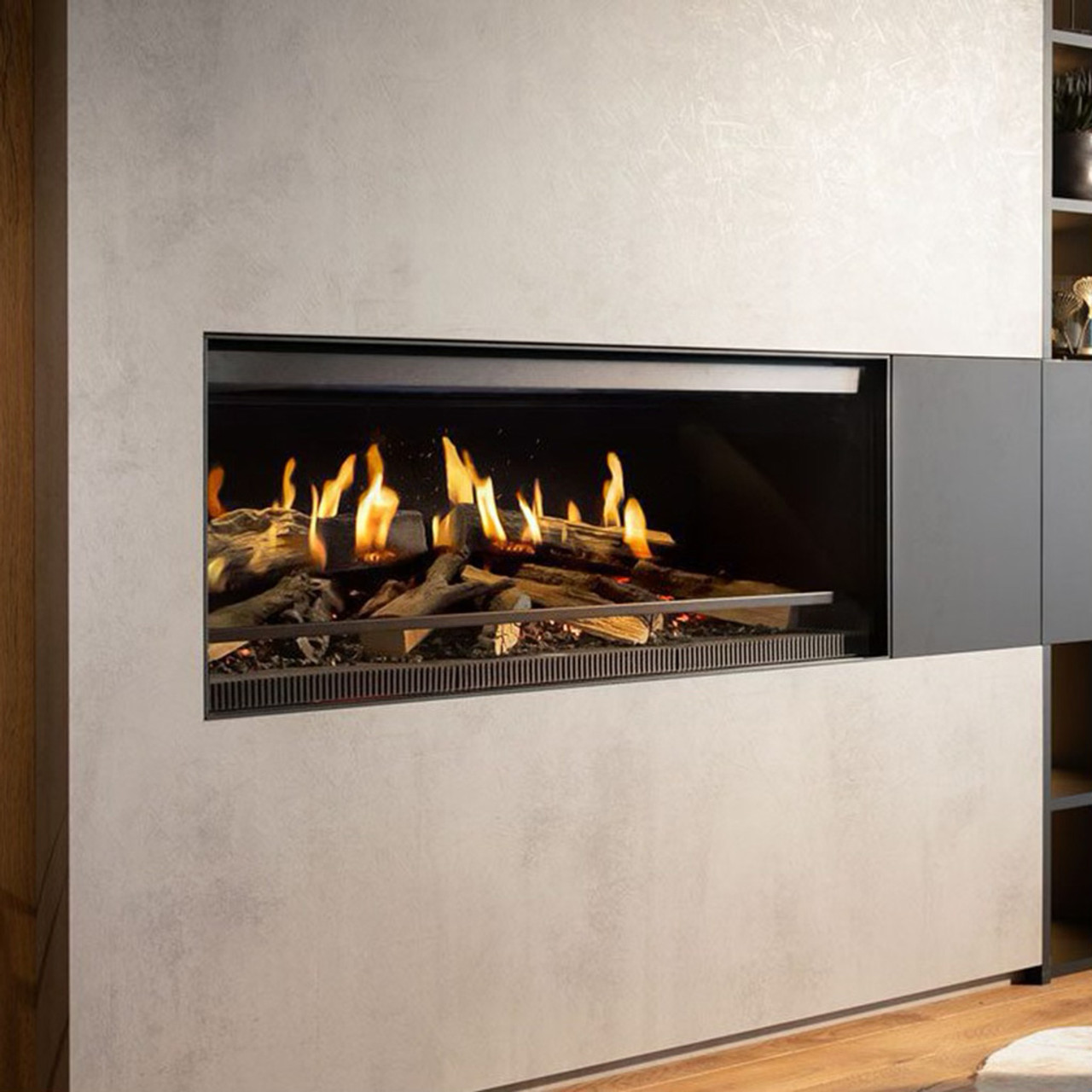 NetZero Fire E-One 130 Single Sided Electric Fireplace
