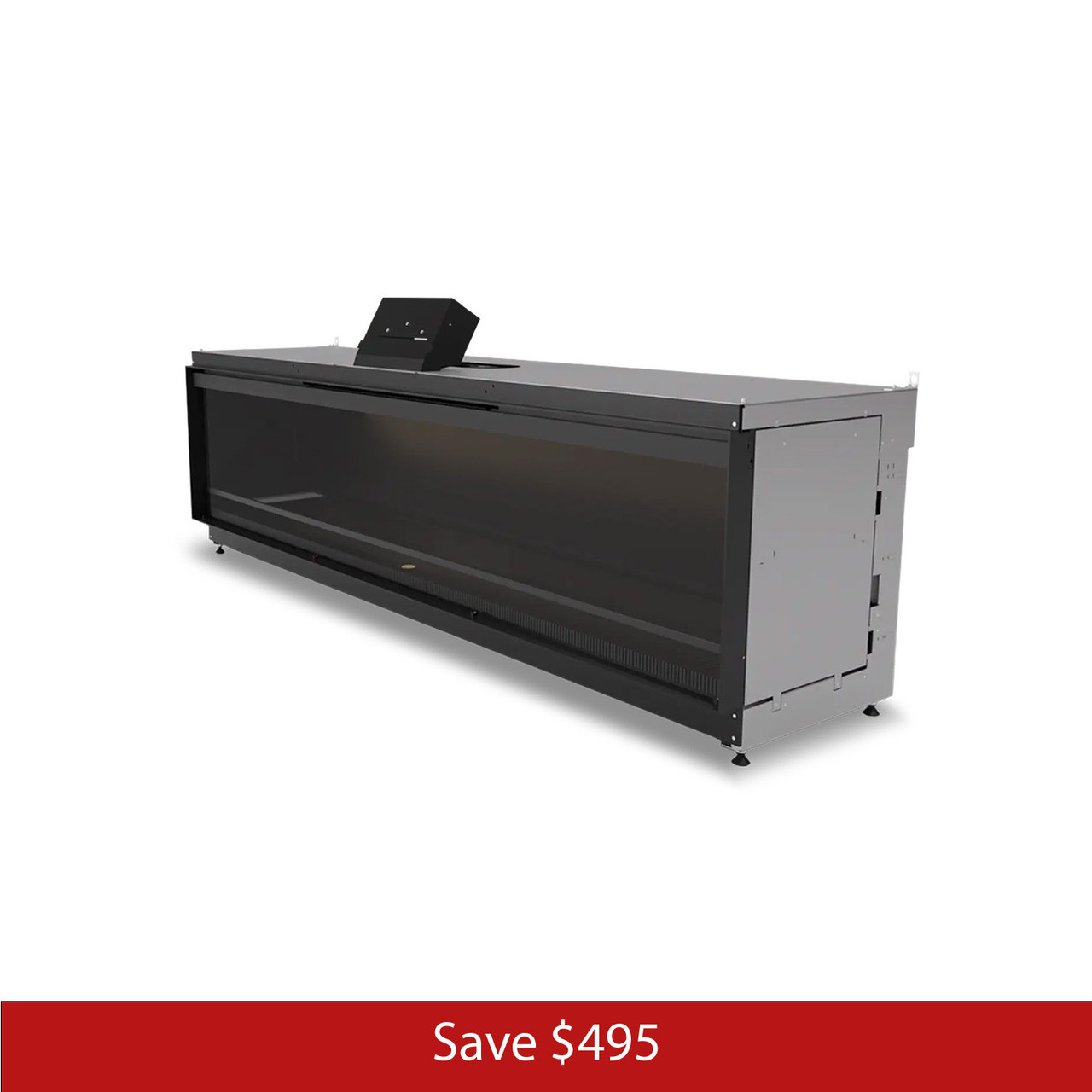 NetZero Fire E-One 190 Single-Sided Electric Fireplace | Embers Living