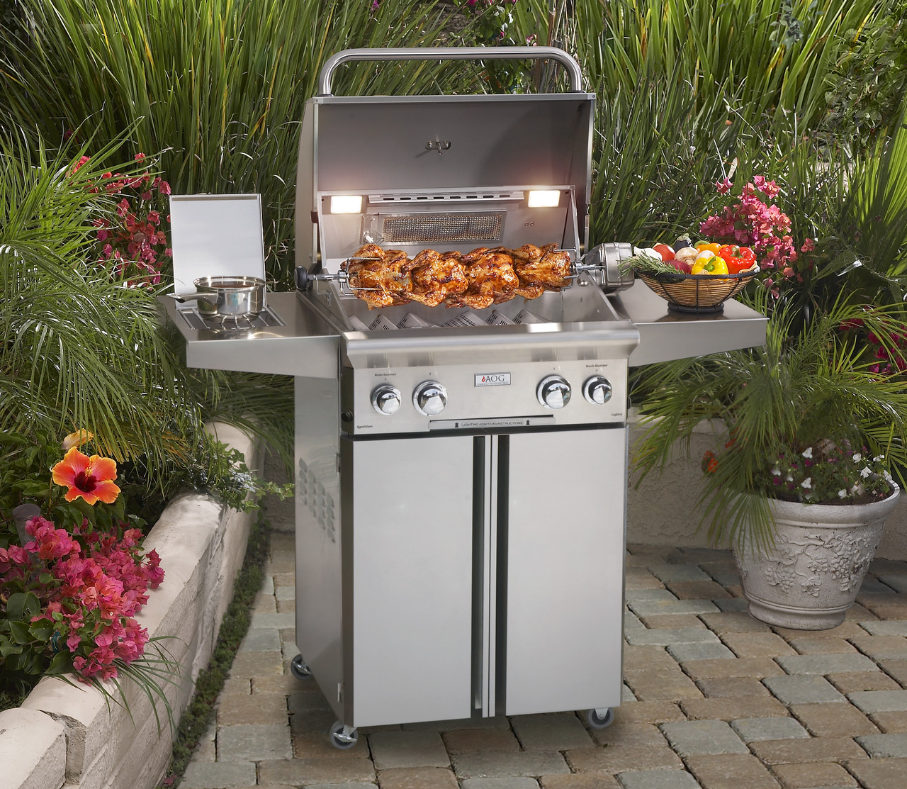 American Outdoor Grill- LSeries In-Ground Post Barbecue