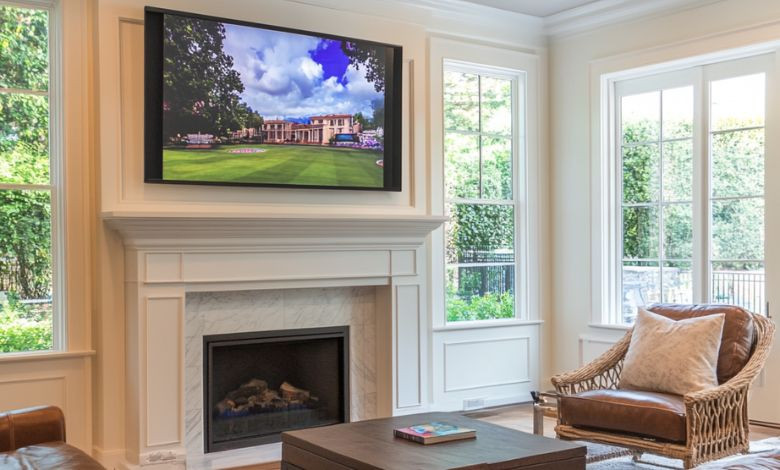 How to Mount TV Above Fireplace: A Complete Guide - Embers Fireplaces & Outdoor Living