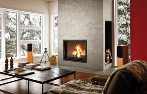 Valcourt Antoinette Wood Burning Fireplace - View 1