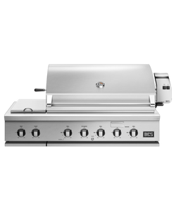 DCS 48" 7 Series Gas Grill with Integrated Side Burners - View 1