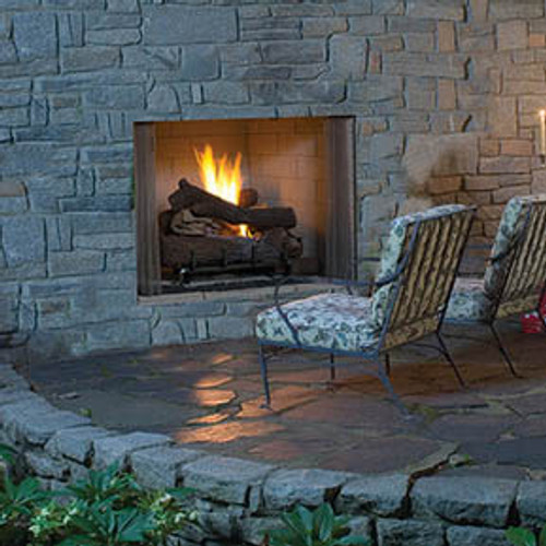 Superior 36" Paneled Outdoor Vent-Free Fireplace | Perfect Addition to Any Home 