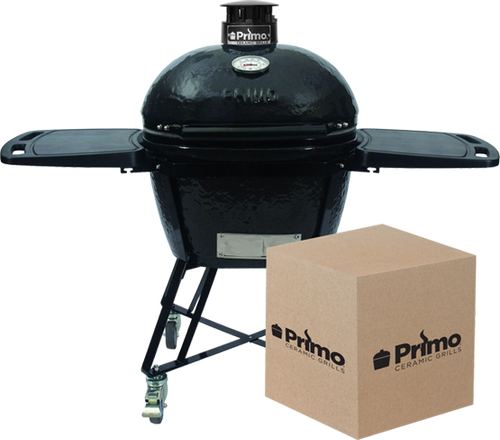 Primo X-Large All-In-One Series Charcoal Ceramic Kamado Grill | Fully Assembled Grill Package