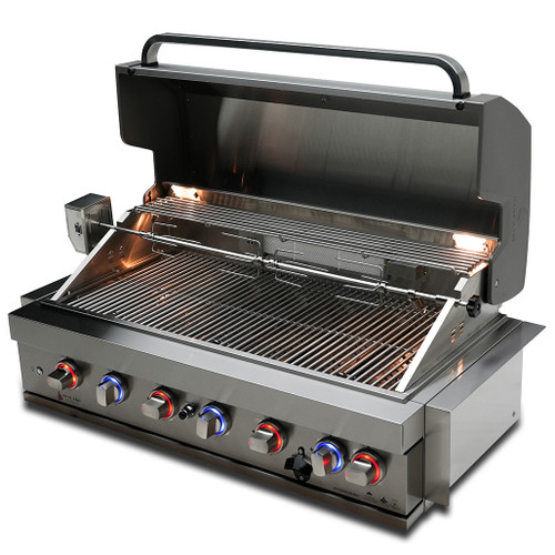 Mont Alpi 44" 805 Built-In Gas Grill | 8mm 304 stainless steel cooking grills Mont Alpi 44" 805 Built-In Gas Grill | 8mm 304 stainless steel cooking grills