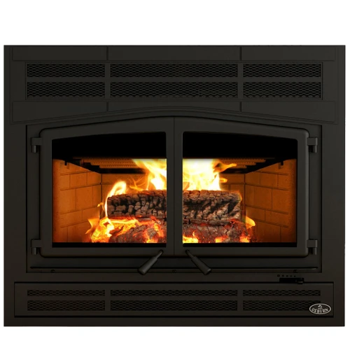 Osburn Horizon Extra Large Wood Fireplace | This wood fireplace offers peace of mind due to the combination of energy efficiency and clean heating