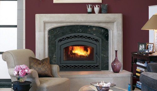 Astria Montecito BIS Wood-Burning Fireplace With High Efficiency | High Efficiency Wood Burning Fireplace