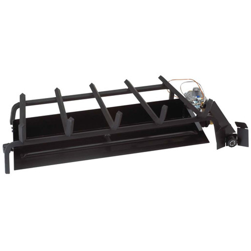 Realfyre Charred American Oak with G45 (Triple T) Burner Vented Gas Logs - Main burner for great log presentation Realfyre Charred American Oak with G45 (Triple T) Burner Vented Gas Logs - Main burner for great log presentation