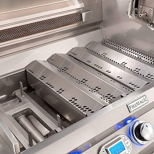 Fire Magic Analog Echelon Diamond E1060i Built-In Grill | Flavor Grids perform by allowing heat to rise unobstructed from the burner to cooking grids. Fire Magic Analog Echelon Diamond E1060i Built-In Grill | Flavor Grids perform by allowing heat to rise unobstructed from the burner to cooking grids.