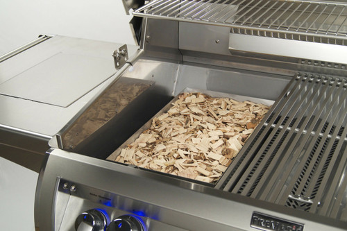 Fire Magic Echelon Diamond E660i Built-In Grill with Digital Thermometer and Infrared Burner - Smoker Basket Fire Magic Echelon Diamond E660i Built-In Grill with Digital Thermometer and Infrared Burner - Smoker Basket