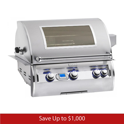 Fire Magic Echelon Diamond E660i Built-In 30" Grill - Promo Ends July 31st.
