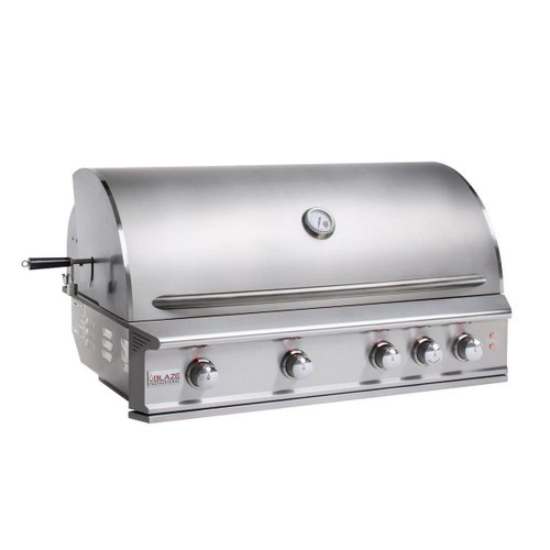 Blaze LUX 44" 4-Burner Built-In Gas Grill | 18,000 BTUs of cooking power per burner, for a total of 72,000 BTUs