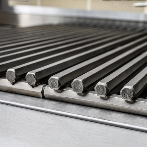 Blaze LUX 44-Inch 4-Burner Built-In Gas Grill | Heavy 12mm stainless steel hexagon cooking rods maximize durability