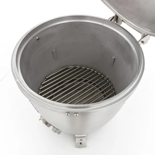 Blaze 20-Inch Built-In Cast Aluminum Kamado | Charcoal Grate