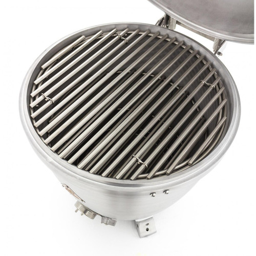 Blaze 20-Inch Built-In Cast Aluminum Kamado | Stainless Steel Cooking Grate