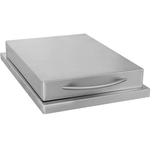 Blaze Drop-In Single Side Burner | Stainless steel cover shields burner from outdoor elements Blaze Drop-In Single Side Burner | Stainless steel cover shields burner from outdoor elements