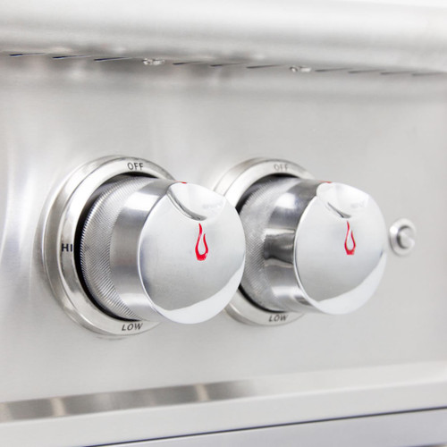 Blaze LUX High Performance Built-In Gas Power Burner | Push and turn knob ignition system delivers a reliable flame with every start Blaze LUX High Performance Built-In Gas Power Burner | Push and turn knob ignition system delivers a reliable flame with every start
