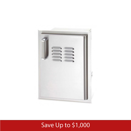 Fire Magic Premium Flush Mounted Single Access Door w/Tank Tray & Louvers - Promo Ends July 31st.