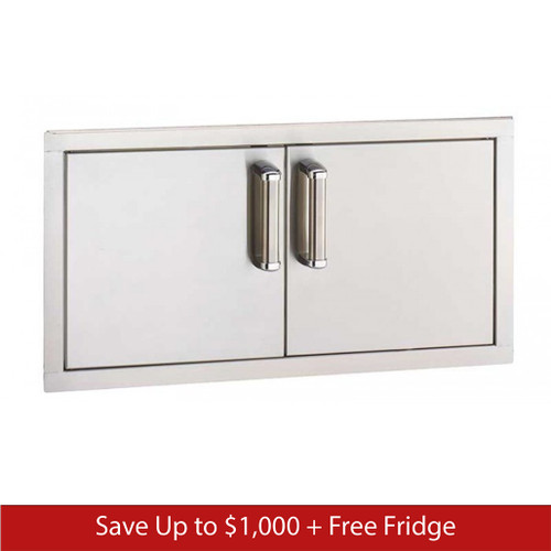Fire Magic Premium Flush Mounted 34" Double Access Doors | Promo Ends June 30th.